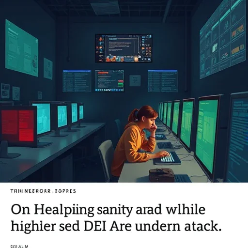On Keeping Sanity and Purpose While Higher Ed and DEI Are Under Attack
